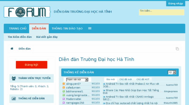 forum.htu.edu.vn