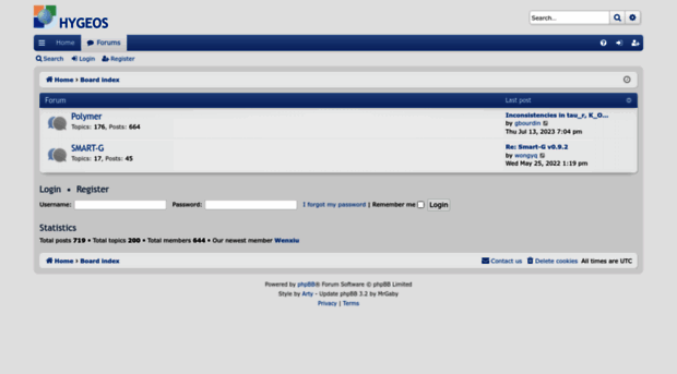 forum.hygeos.com