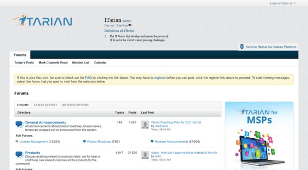 forum.itarian.com
