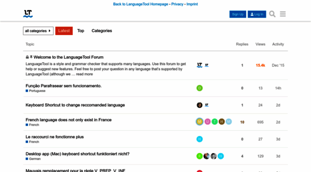 forum.languagetool.org
