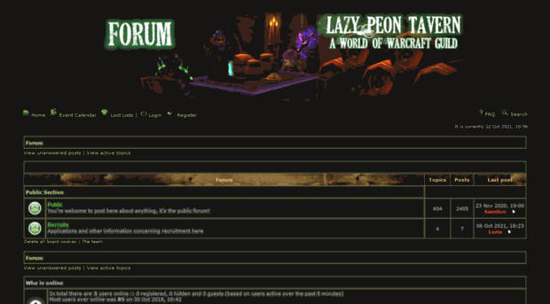 forum.lazypeontavern.com