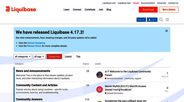 forum.liquibase.org