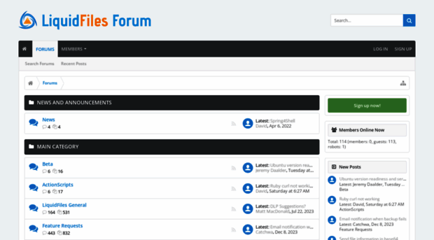 forum.liquidfiles.com