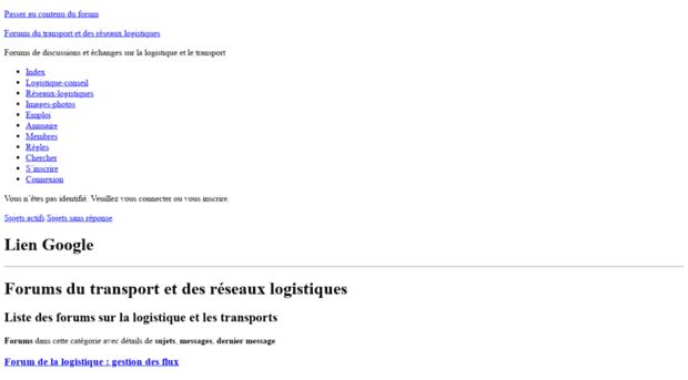 forum.logistiqueconseil.org