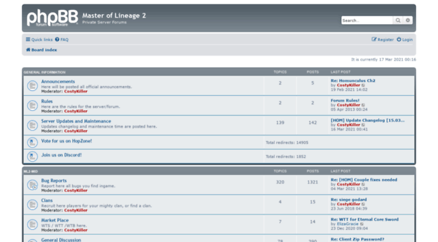 forum.masteroflineage2.ro
