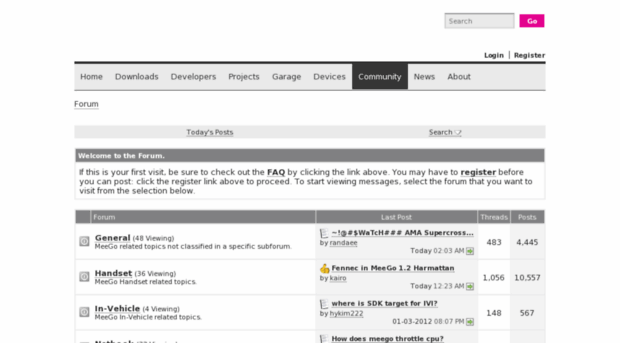 forum.meego.com