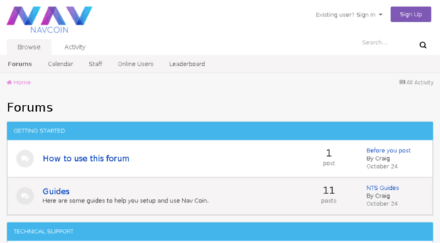 forum.navcoin.org