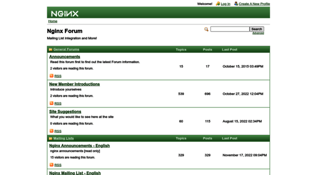 forum.nginx.org
