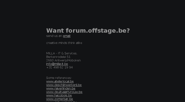 forum.offstage.be