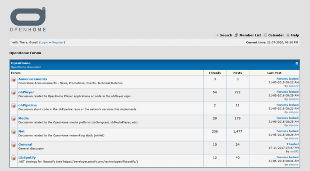 forum.openhome.org