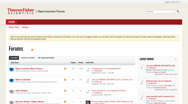 forum.openinventor.com