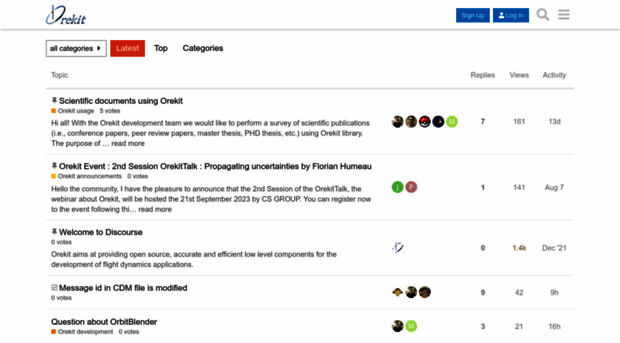 forum.orekit.org