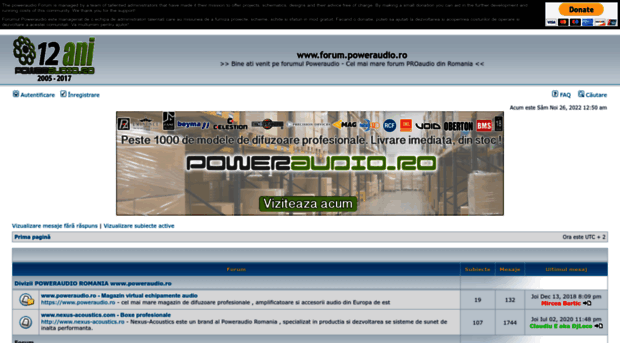 forum.poweraudio.ro