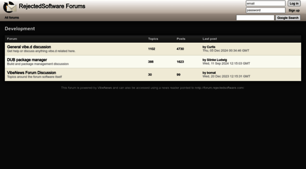 forum.rejectedsoftware.com