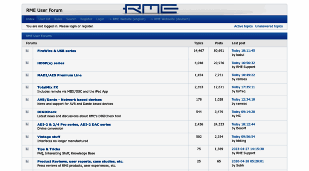 forum.rme-audio.de