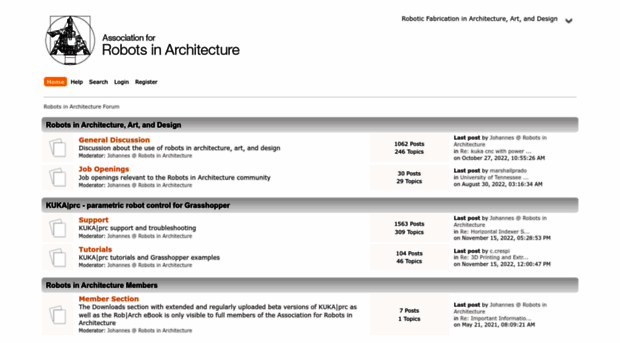 forum.robotsinarchitecture.org