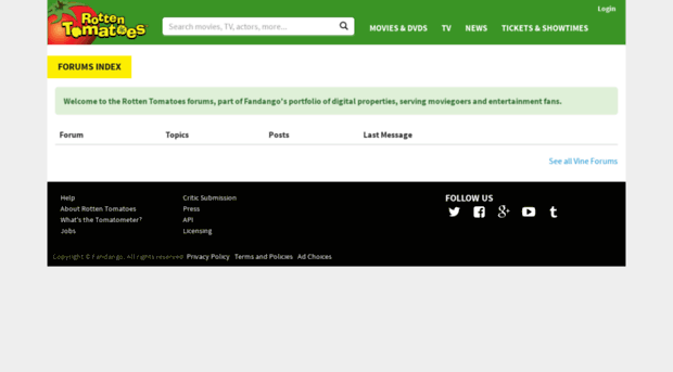 forum.rottentomatoes.com