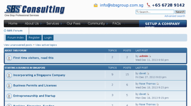 forum.sbsgroup.com.sg
