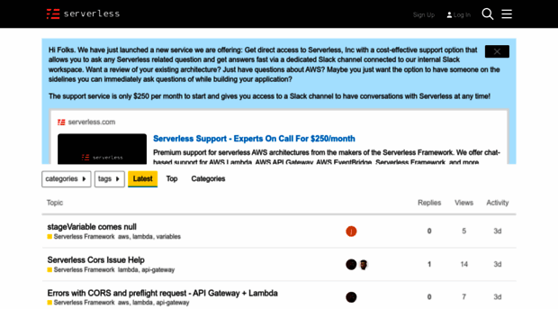 forum.serverless.com