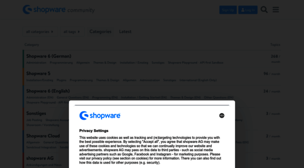 forum.shopware.de