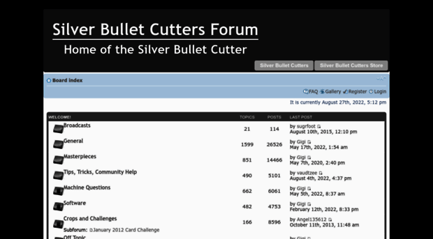 forum.silverbulletcutters.com