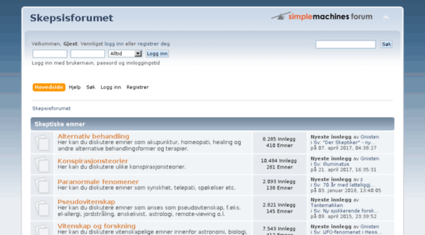 forum.skepsis.no