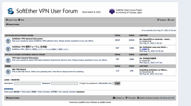 forum.softether.org