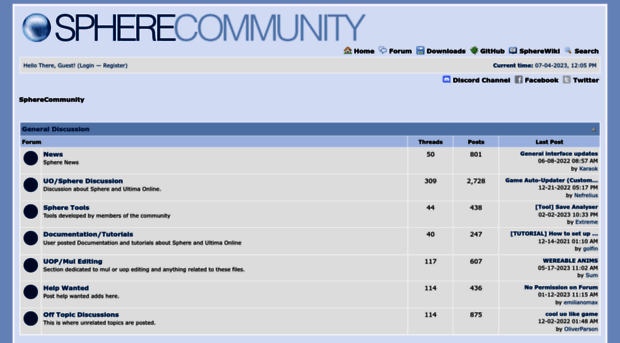 forum.spherecommunity.net