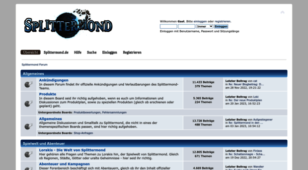 forum.splittermond.de