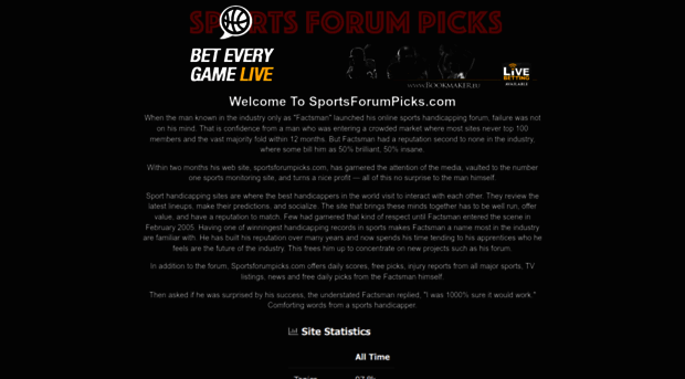 forum.sportsforumpicks.com