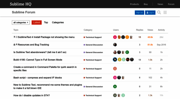 forum.sublimetext.com