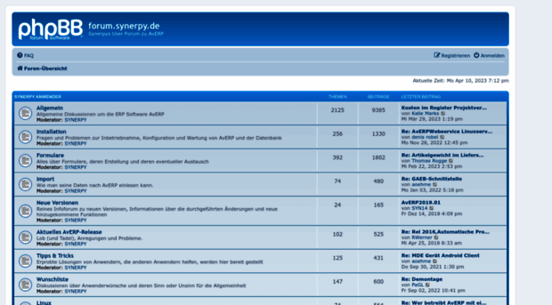 forum.synerpy.de