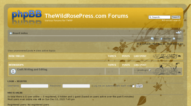 forum.thewildrosepress.com