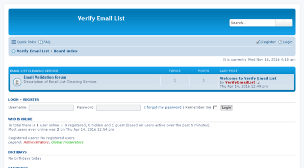 forum.verifyemaillist.com