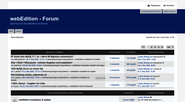 forum.webedition.org