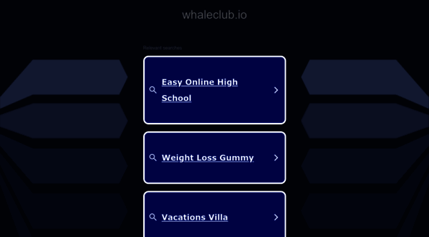 forum.whaleclub.io