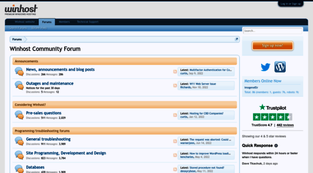 forum.winhost.com