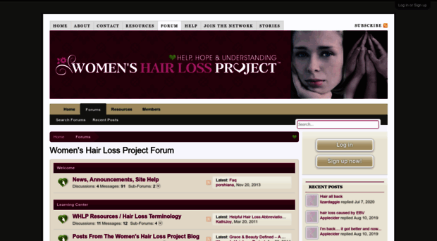 forum.womenshairlossproject.com