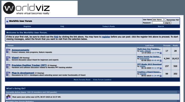forum.worldviz.com