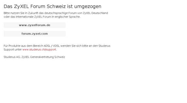 forum.zyxel.ch