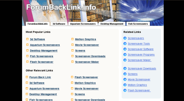 forumbacklink.info