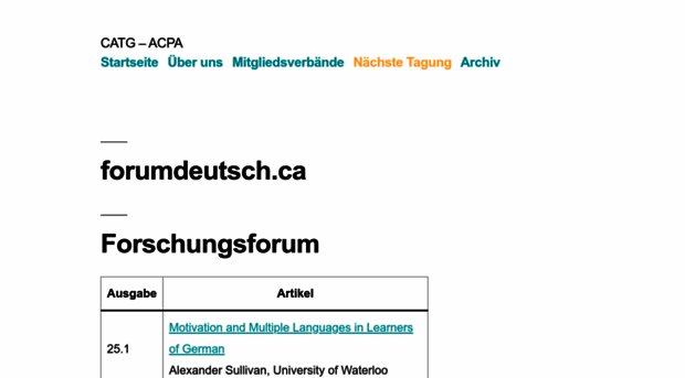 forumdeutsch.ca