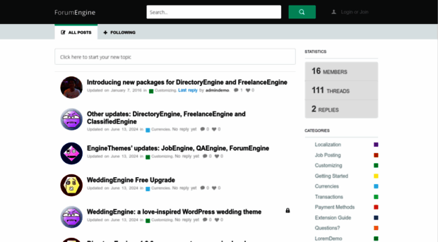 forumengine.enginethemes.com