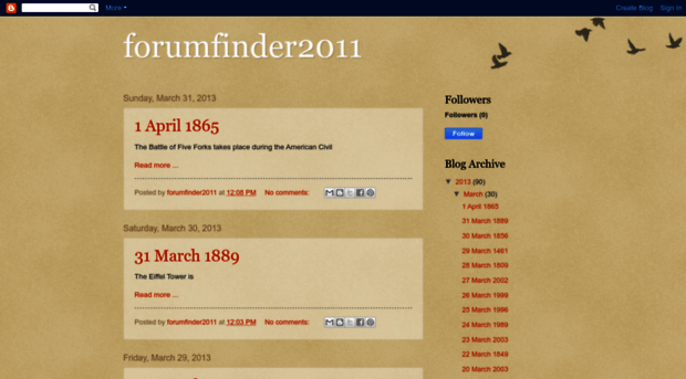 forumfinder2011.blogspot.com.au