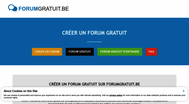 forumgratuit.be