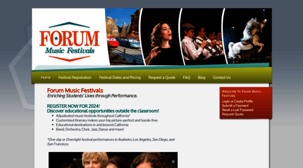 forummusicfestivals.com