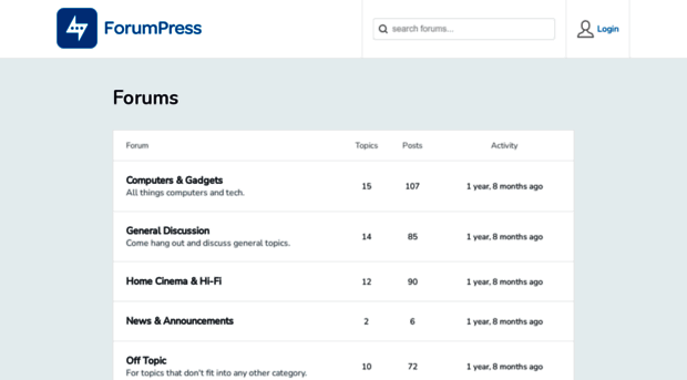 forumpress.demo.launchandsell.com