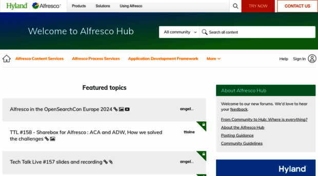 forums.alfresco.com