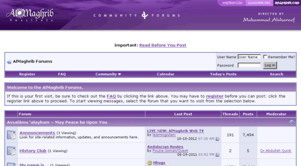 forums.almaghrib.org