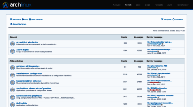 forums.archlinux.fr